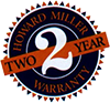 Howard Miller 2 Year Warranty